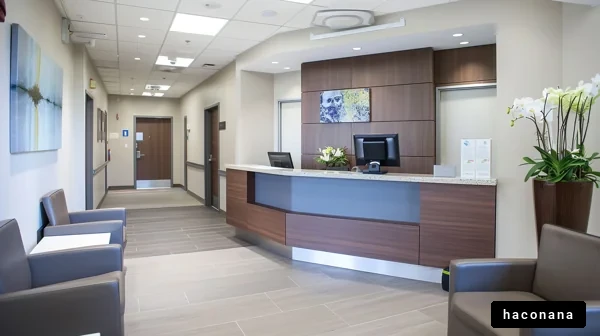 現代的な医療待合室