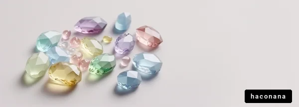 カラフルな宝石の集まり