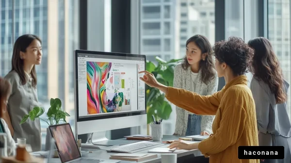 クリエイティブなビジネスミーティング