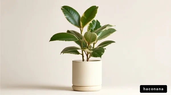 シンプルな室内植物