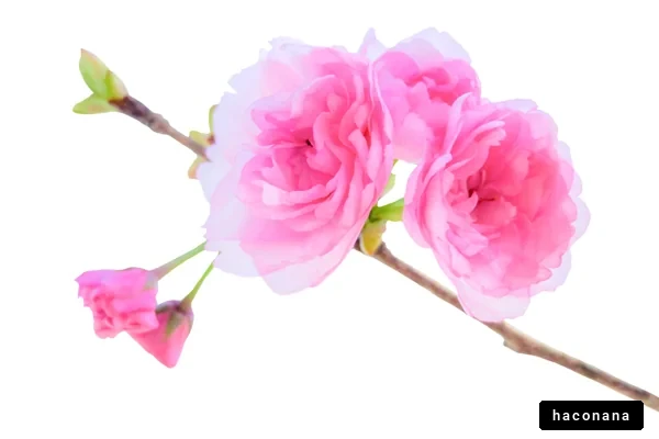 鮮やかなピンクの花