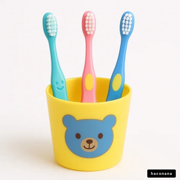 かわいい歯ブラシのセット