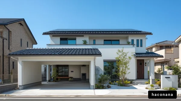 現代的な住宅の外観