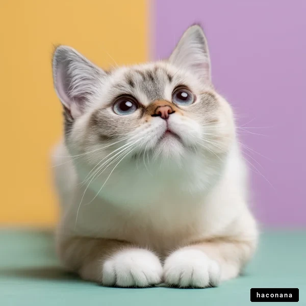 可愛い猫のポートレート