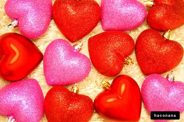 ハートの装飾品