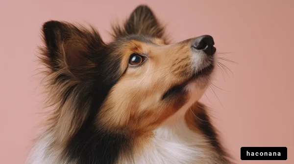 かわいい犬のポートレート