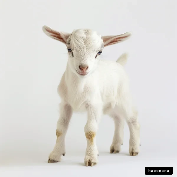 かわいい子ヤギの写真