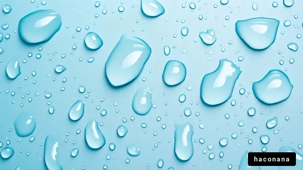 光に反射する水滴