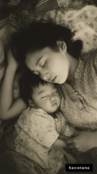 母と子の穏やかな時間