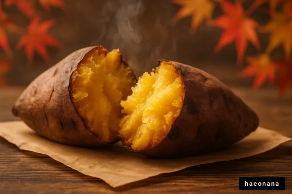 焼き芋の温かな香り