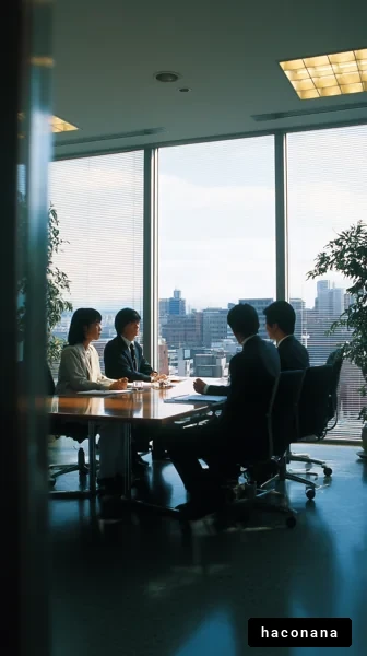 ビジネス会議の風景