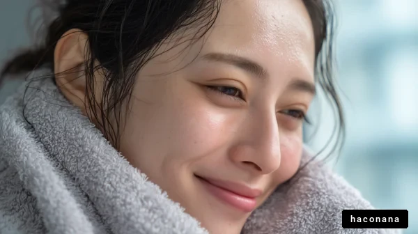 心温まる微笑み