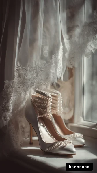 エレガントな白い靴