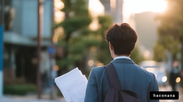 ビジネスマンの日常風景