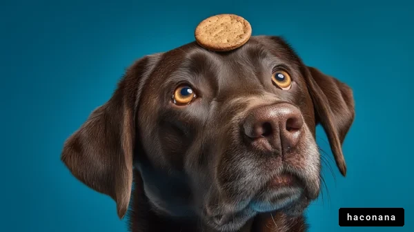 クッキーと犬のユーモラスな瞬間