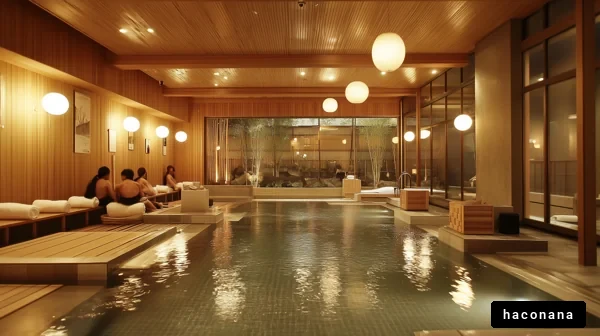 リラックスできる温泉施設