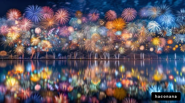 夜空を彩る花火祭り