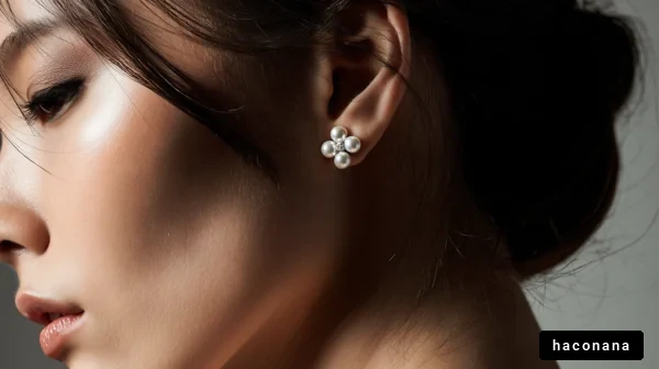 エレガントな女性の横顔