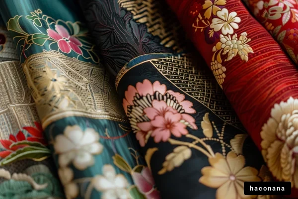 美しい着物の生地