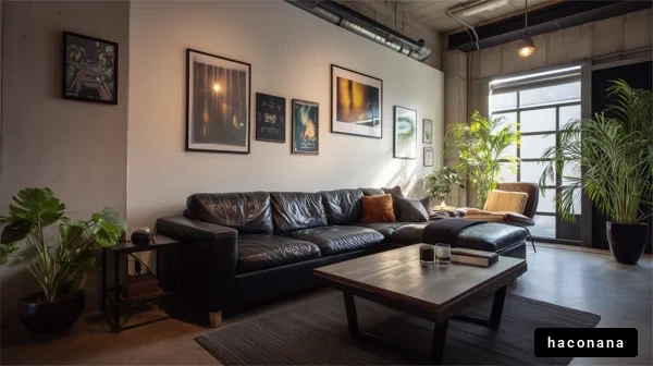 モダンなリビングルームの風景