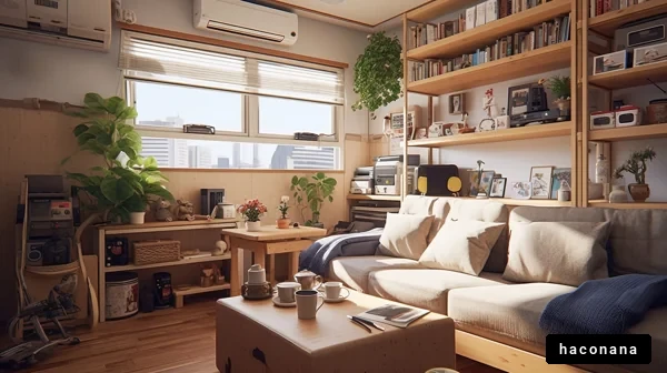 シンプルで心地よいリビング