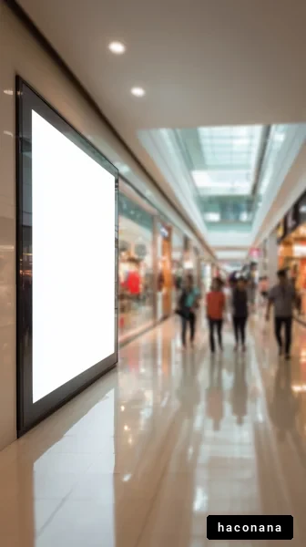 ショッピングモールの風景