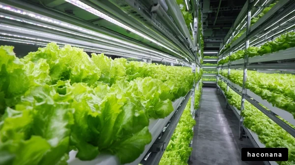 室内で育てるレタス