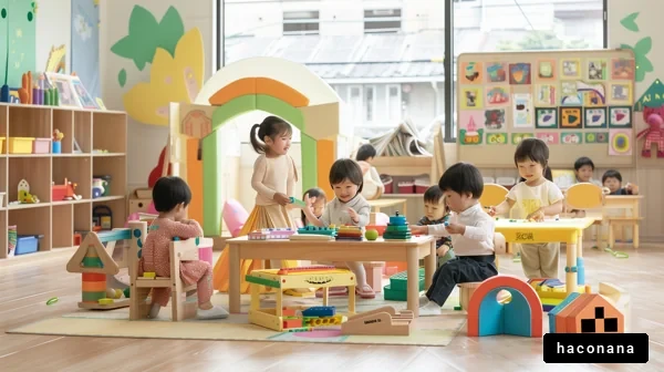 楽しく遊ぶ子供たち