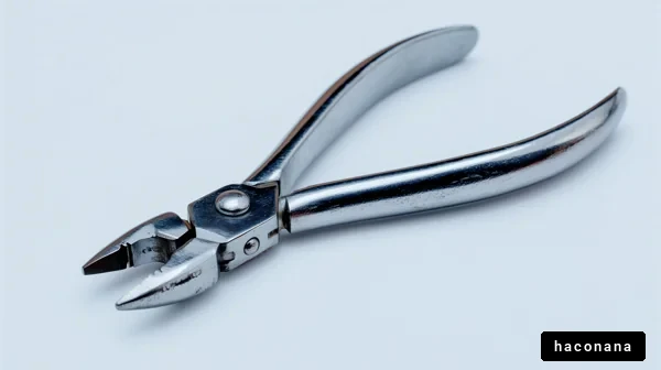 金属製の工具のアップ