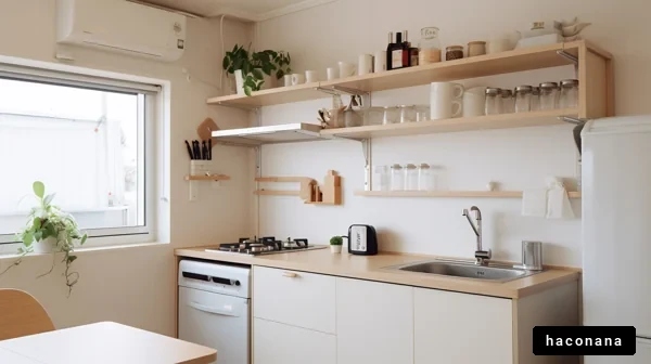 シンプルで美しいキッチン