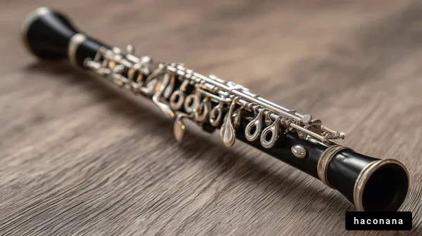 美しい木製のオーボエ