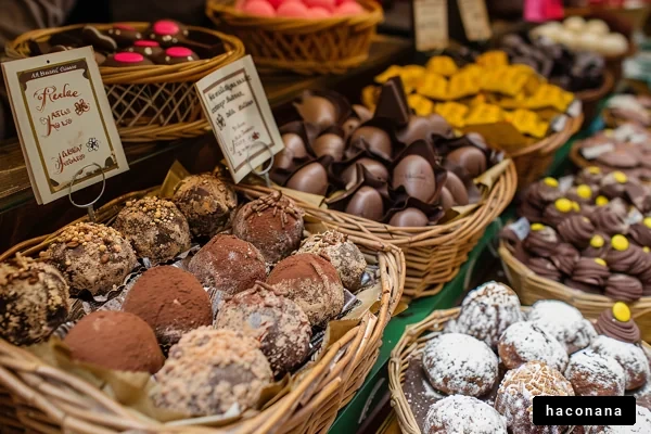 多様なチョコレートの誘惑