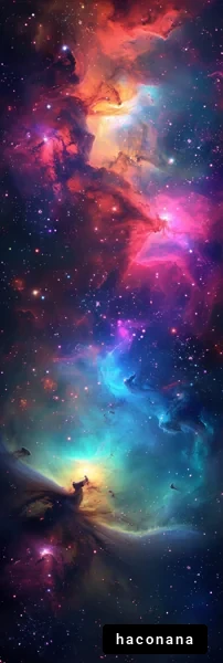 宇宙の神秘的な景色