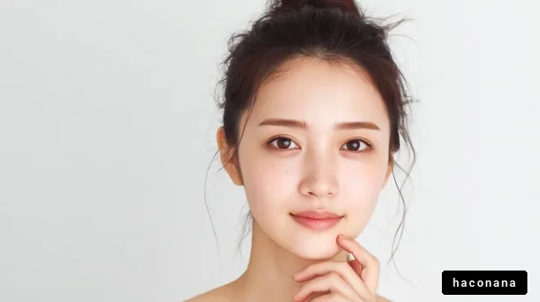 自然な美しさを持つ女性