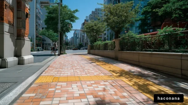 賑やかな街の風景