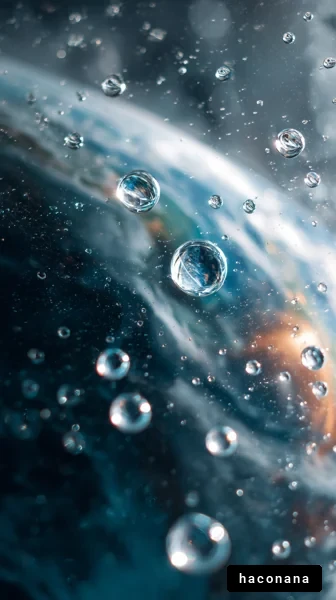 水滴と宇宙の世界