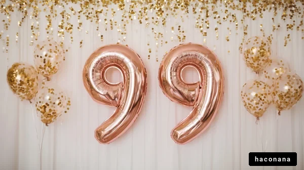 華やかなパーティー飾り