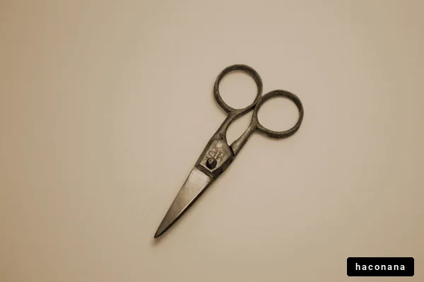 シンプルなはさみの画像