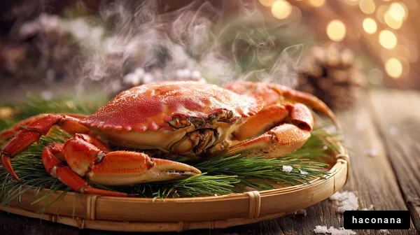 蒸し蟹の美味しさ