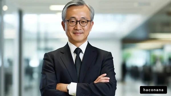 ビジネスマンのポートレート