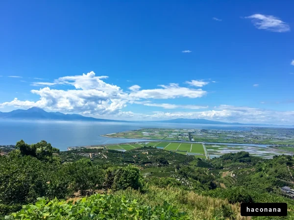 美しい海と緑の風景