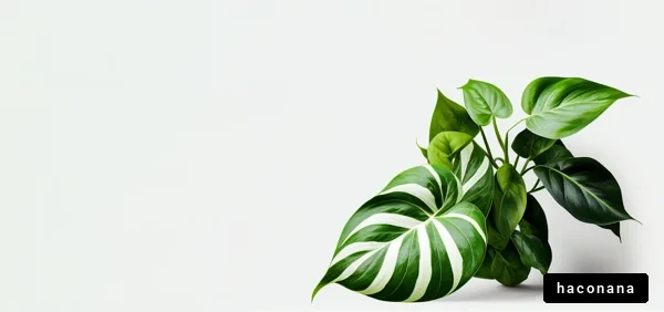 美しい観葉植物の一群