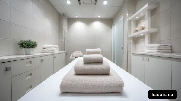 スパのリラックス空間