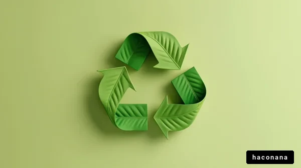 環境に優しいリサイクルシンボル
