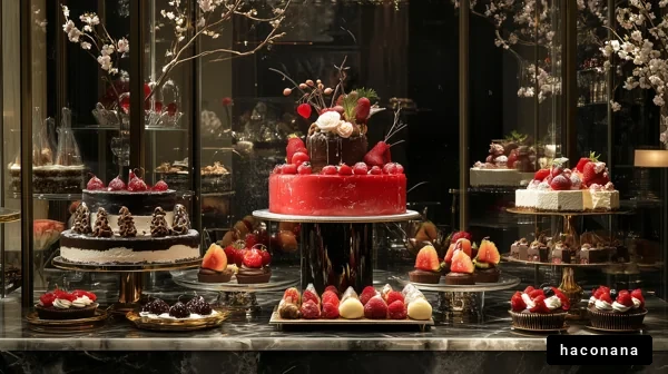 美味しいスイーツの数々