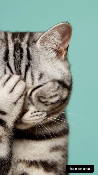 かわいらしい猫の表情