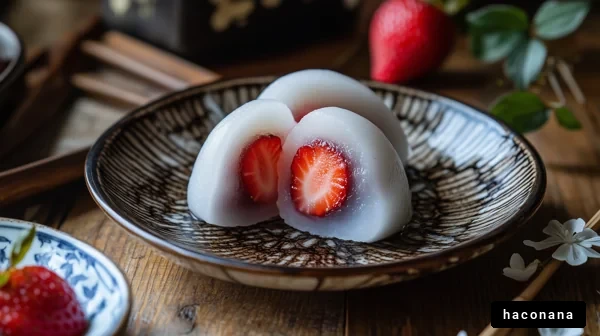 いちご大福の美しさ