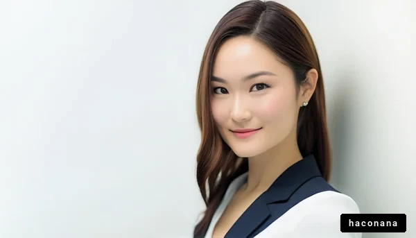 ビジネスシーンの笑顔