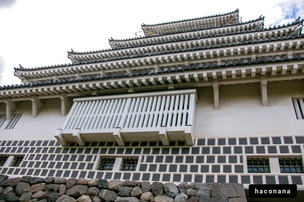 日本の城の美しい構造