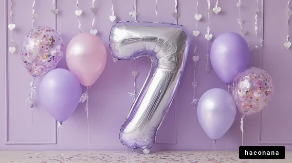 お祝いのバルーンとデコレーション